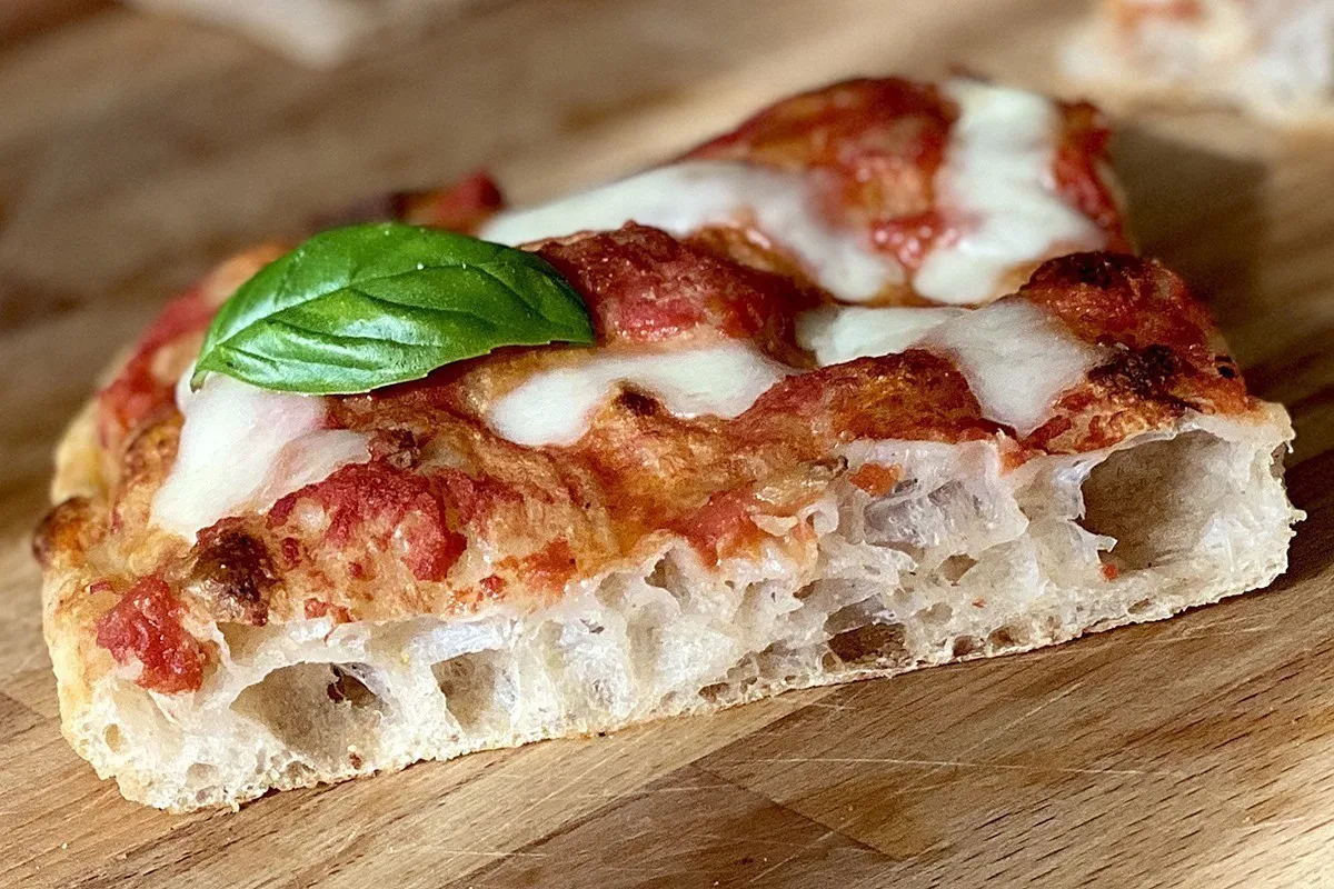 Pizza in Teglia 30cmX40cm da 600gr - Vera Pizza Napoletana Artigianale Sarrajamo